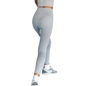 COPY - NWOT FREE PEOPLE HEATHER GREY HIGH RISE 7/8 HAPPINESS RUNS LEGGINGS SZ X…